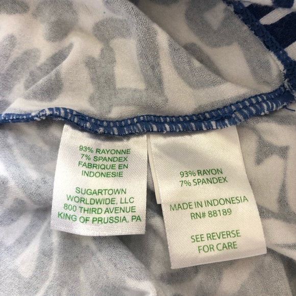 Lilly Pulitzer Dress Stretch cotton knit medium - Picture 8 of 8